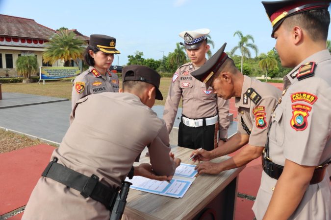 Kapolres Bangka Barat Targetkan Angka Kecelakaan Turun Usai Kasatlantas Baru Dilantik, Ini Tugas Pertamanya