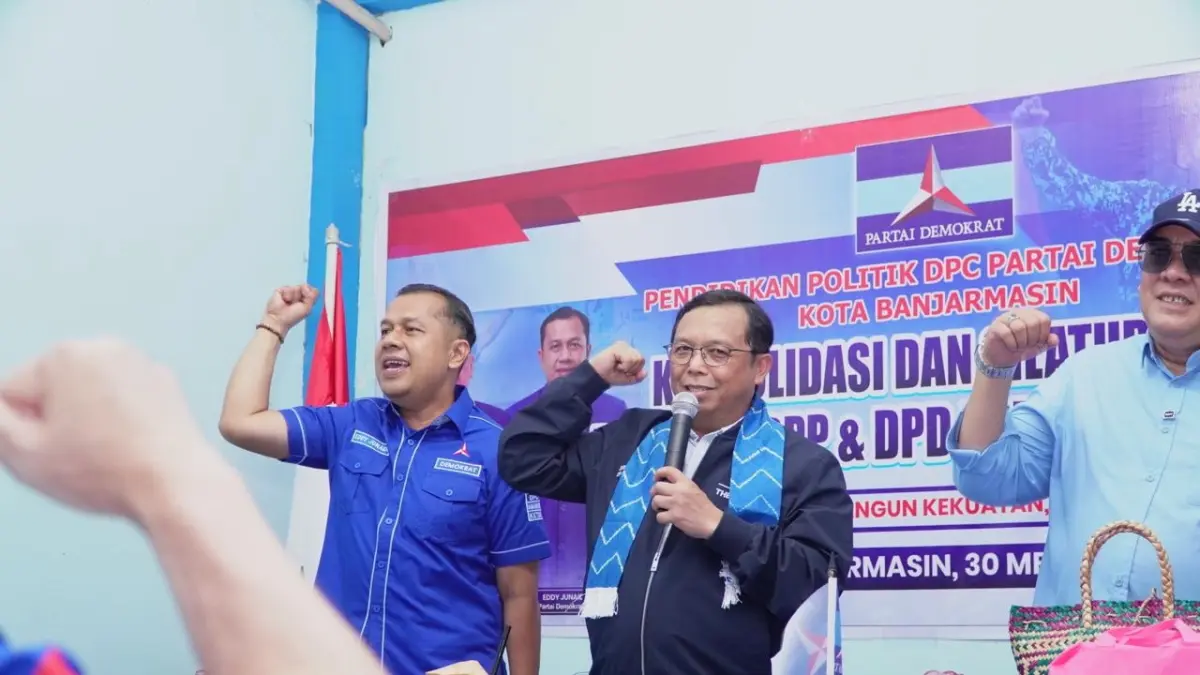 Demokrat Banjarmasin Ditantang Rebut 11 Kursi DPRD Lagi, Sekjen DPP Minta Ulang Kejayaan Masa Lalu
