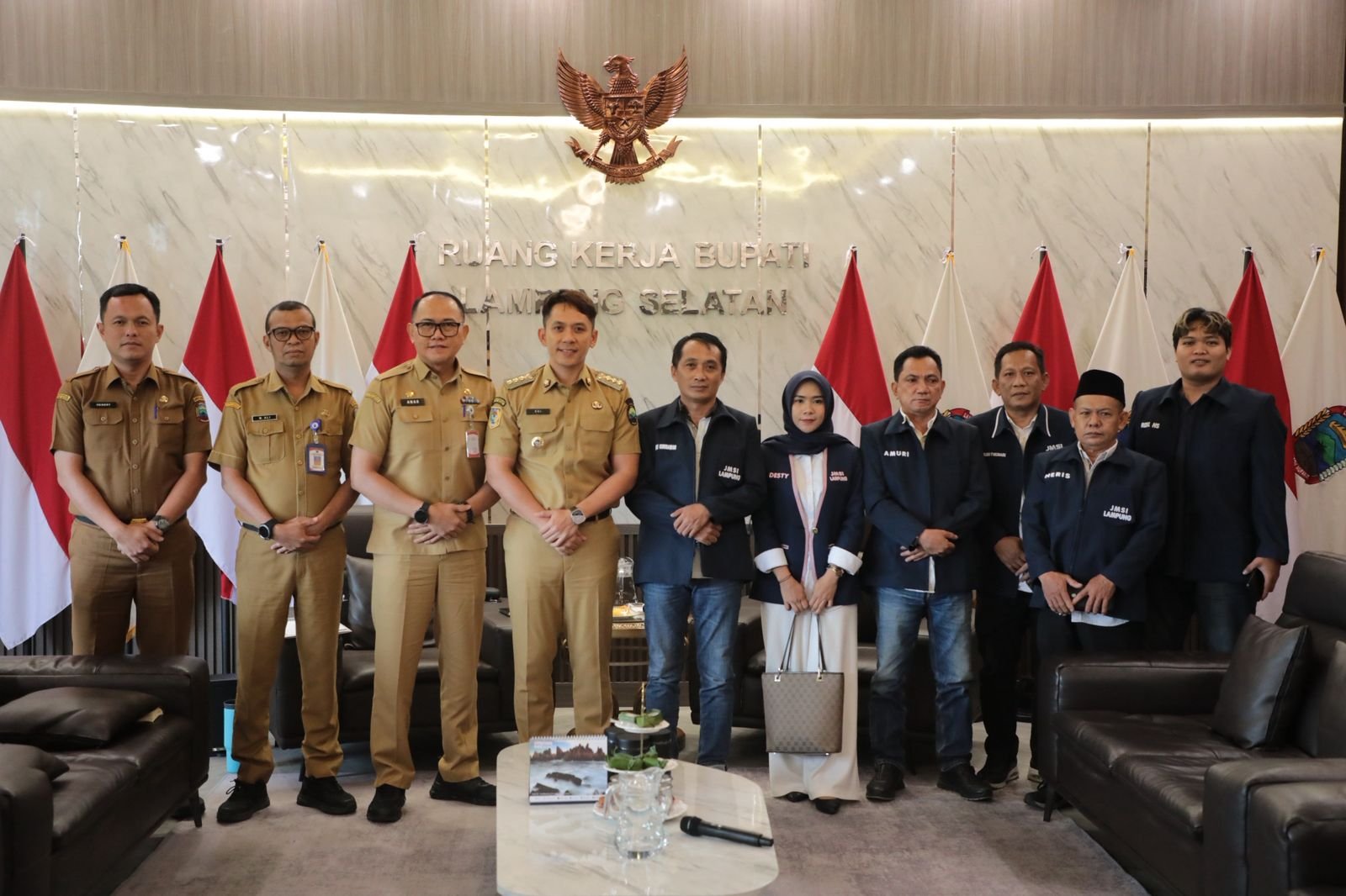 Bupati Lampung Selatan Radityo Egi Ajak JMSI Cari Investor, Bukan Sekadar Promosi Wisatawan