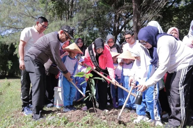 Hutan Kota Tibang Banda Aceh Disulap Jadi Ruang Belajar Alam untuk Ratusan Anak PAUD di Hari Anak Nasional 2026