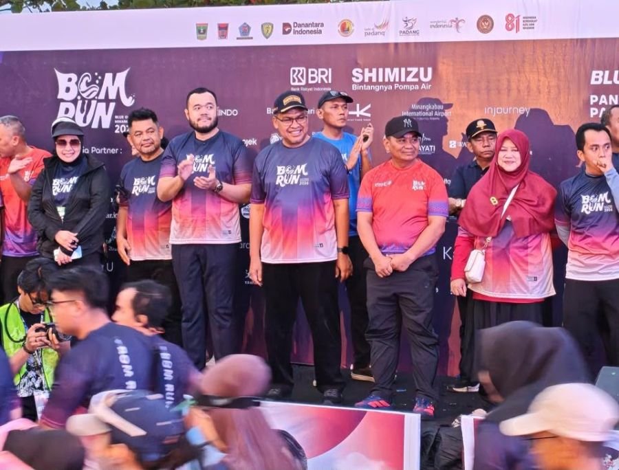 BOM Run 2026 di Pantai Padang Diikuti Ribuan Peserta, Sekda Sumbar Sebut Dorong Ekonomi dan Sport Tourism