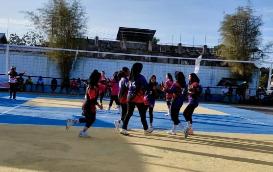 Tikep Hajar Halteng 3-0 di Laga Pembuka Voli Putri POPDA XII Maluku Utara, 9 Pemain Tampil Dominan