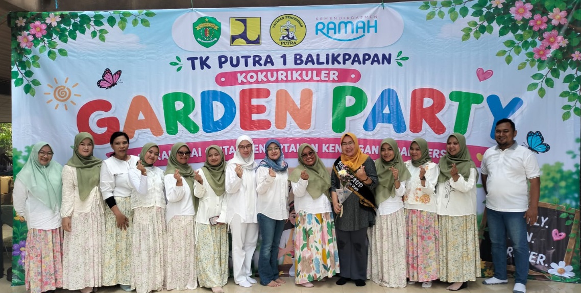 TK Putra 1 Balikpapan Gelar Garden Party di Kebun Raya, Ratusan Orang Tua dan Anak Antusias Ikuti Aneka Permainan Edukatif