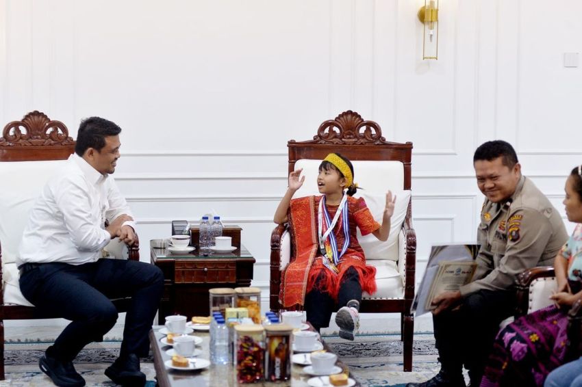 Siswi SD Peraih Medali Olimpiade Matematika di Malaysia Dapat Beasiswa dari Pemprov Sumut, Ini Daftar Fasilitasnya