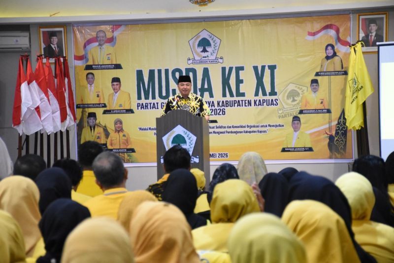 Musda XI Partai Golkar Kapuas Digelar, Wabup Dodo Apresiasi Soliditas Kader dan Targetkan Kepengurusan Baru yang Visioner