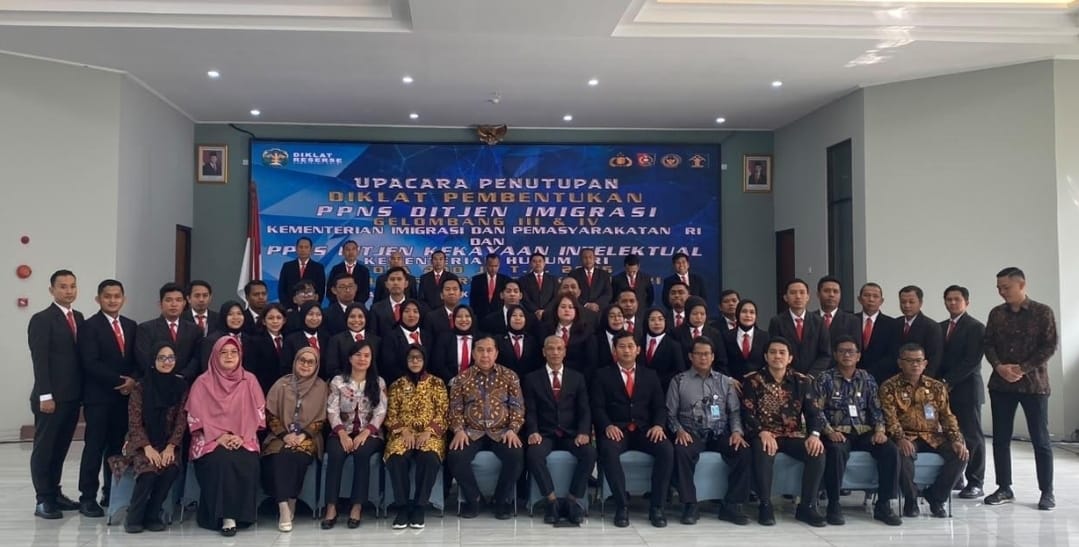 Kemenkum Babel Luluskan 3 PPNS Kekayaan Intelektual Baru, Perkuat Pengawasan HAKI di Bangka Belitung