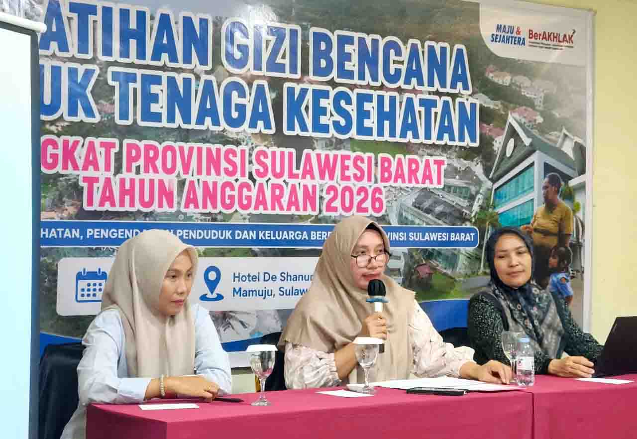 30 Petugas Gizi Puskesmas di 6 Kabupaten Sulbar Ikuti Pelatihan Gizi Darurat, Antisipasi Bencana