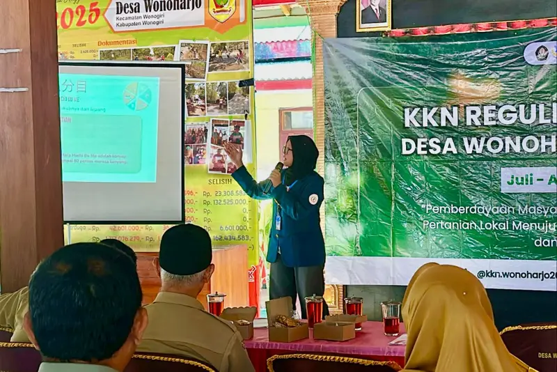 Kader Kesehatan Wonoharjo Wonogiri Dibekali Pola Makan Ala Jepang Hara Hachi Bu Me untuk Cegah Hipertensi