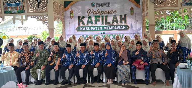 Kafilah MTQ Mempawah Dilepas ke Sukadana, Wabup Juli Tekankan Pertahankan Tradisi Juara di Ajang Provinsi Kalbar