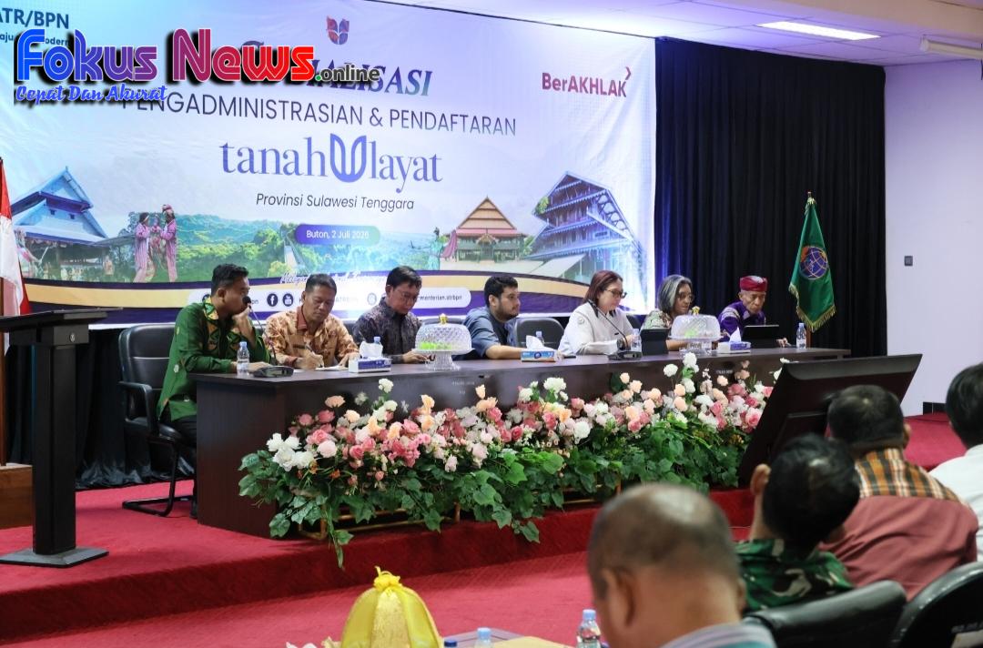 Kementerian ATR/BPN Perkuat Perlindungan Tanah Ulayat di Buton, Masyarakat Adat Bisa Pilih Antara Didaftarkan atau Disertifikasi