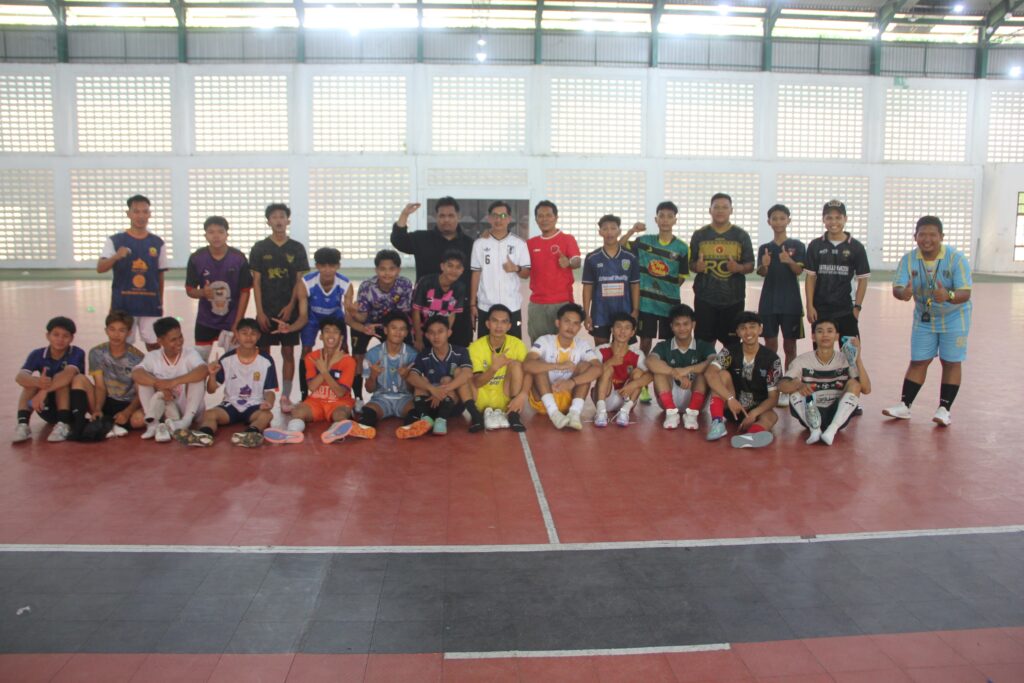 Tim Futsal Seruyan Uji Kekuatan di GOR Indoor Sampit, Skuad Porprov 2026 Mulai Dibentuk