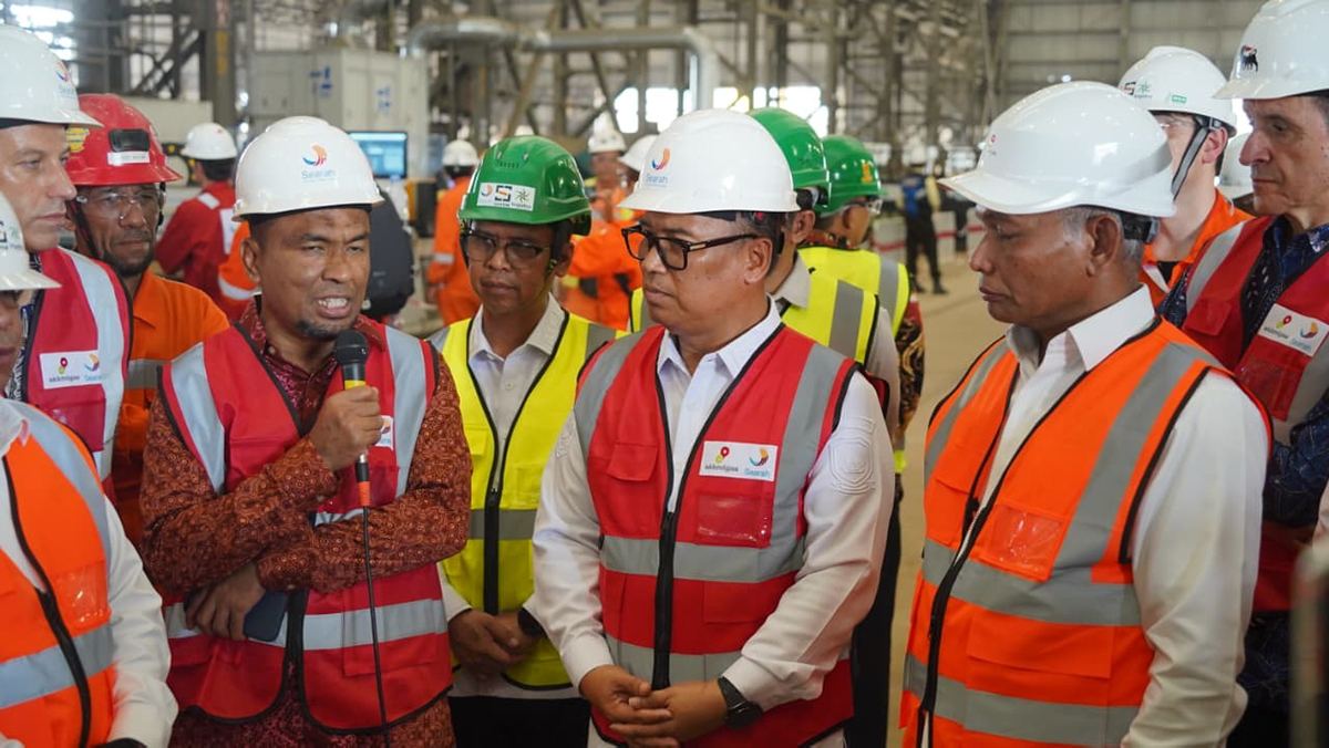 Wagub Kepri Nyanyang Haris Pratamura Resmikan Pemotongan Baja Perdana Proyek FPSO di Karimun, Dorong Industri Migas dan Lapangan Kerja