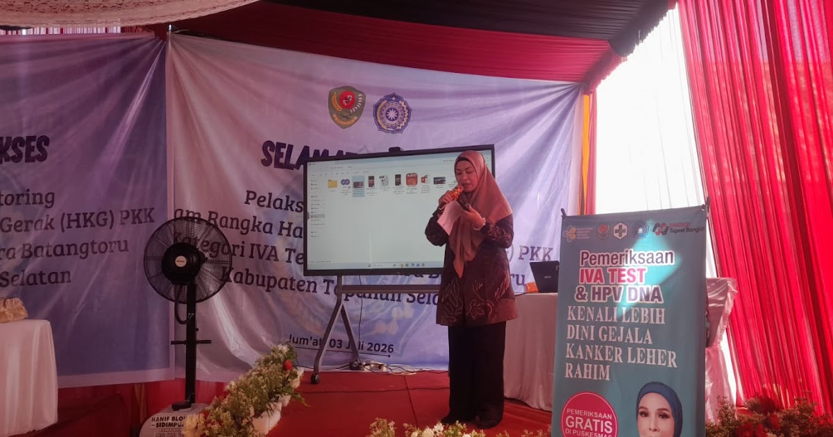Cakupan IVA Test di Muara Batang Toru Capai 90,6 Persen, Tim TP PKK Provinsi Sumut Lakukan Monitoring ke Tapanuli Selatan