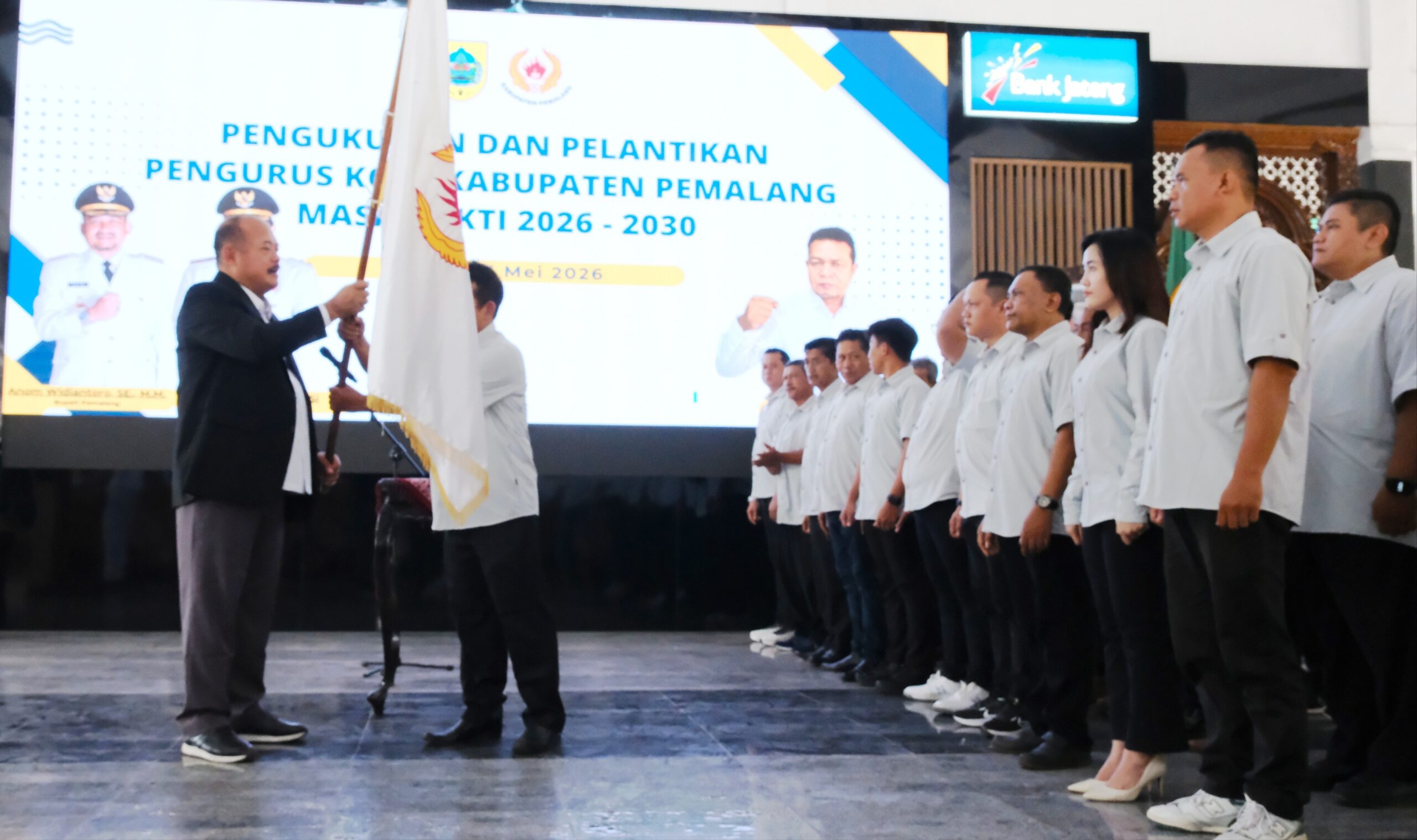 Target 10 Besar Porprov Jateng 2026, Bupati Pemalang Optimistis KONI Baru Mampu Genjot Prestasi Atlet