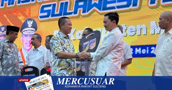 Gubernur Sulteng Serahkan 7 Mobil Operasional ke KONI Kabupaten, Sigi Salah Satu Penerima