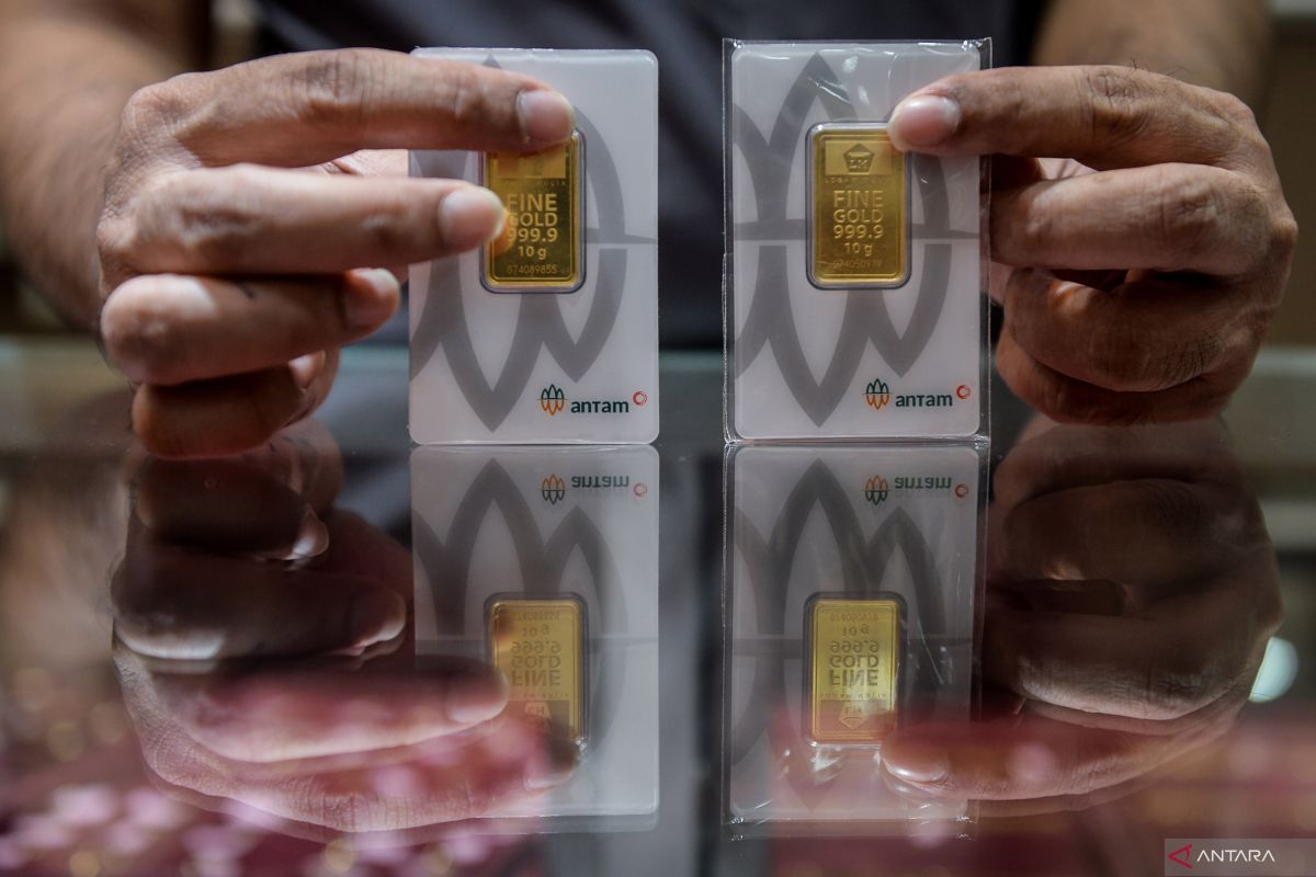 Harga Emas Antam di Banjarmasin Kembali ke Rp2,635 Juta Per Gram, Buyback Ikut Naik Rp20.000