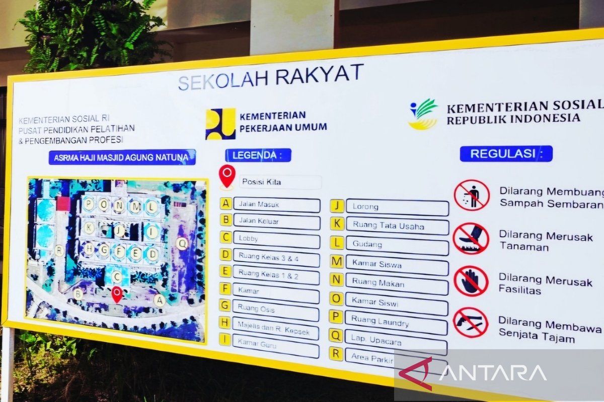 3 Hal Penting Soal Sekolah Rakyat di Natuna: Berasrama, Lapangan Internasional, dan Target 2026
