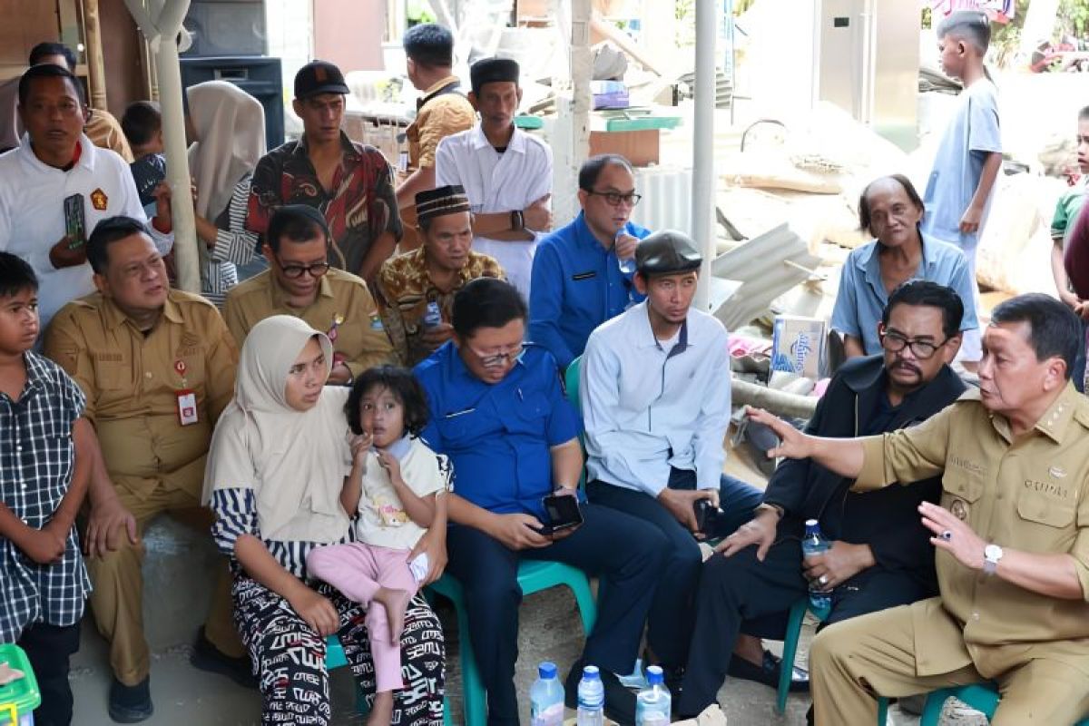 Pemkab Tangerang Sediakan Hunian Sementara bagi 50 Rumah Terdampak Pohon Tumbang di Teluknaga
