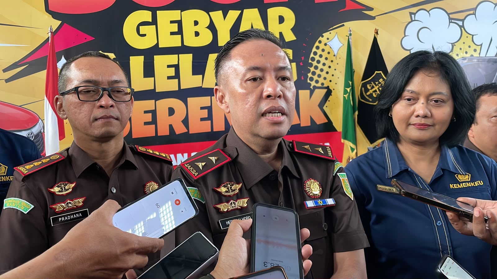 Kejati Banten Lelang 148 Barang Rampasan Senilai Rp4 Miliar, Didominasi Kendaraan Bermotor