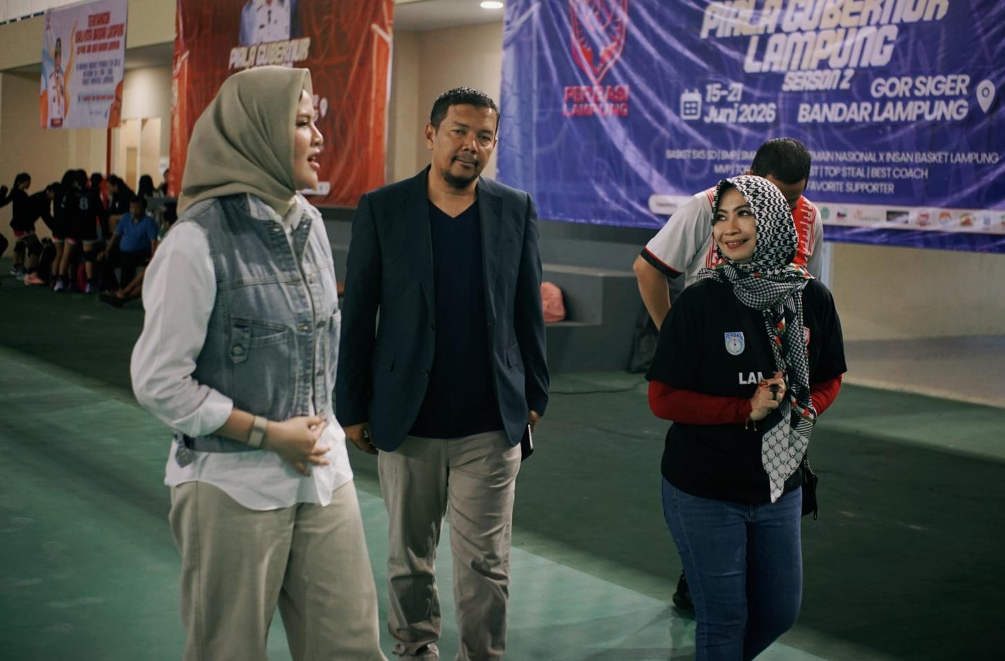Sekjen PP Perbasi Nirmala Dewi Soroti Kebangkitan Basket Lampung, Dorong Lahirnya Wasit Berlisensi Nasional dan Internasional