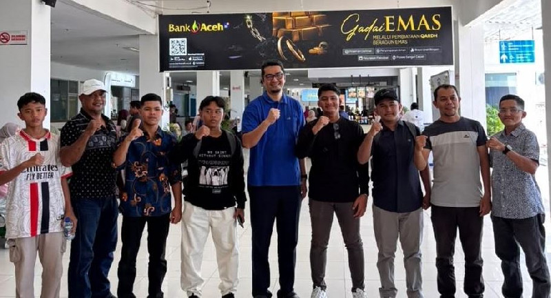 4 Pelajar Aceh Raih Beasiswa Kuliah ke Tiongkok, Diberangkatkan dari Bandara SIM ke Sichuan