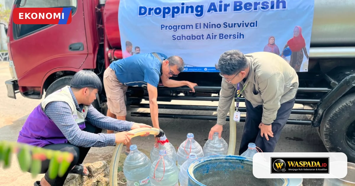 BMM Salurkan 14.000 Liter Air Bersih untuk 2.420 KK Terdampak Kekeringan di Bogor dan Bandung Barat