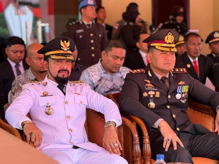 Bupati Aceh Timur Iskandar Usman Al-Farlaky Hadiri HUT Bhayangkara ke-80 di Mapolres, Tekankan Sinergi untuk Pembangunan Daerah