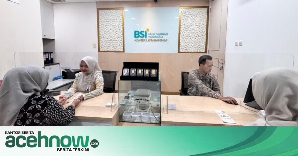 Gadai Emas BSI Tembus Rp13 Triliun di Semester I 2026, Ibu Rumah Tangga Jadi Nasabah Terbanyak