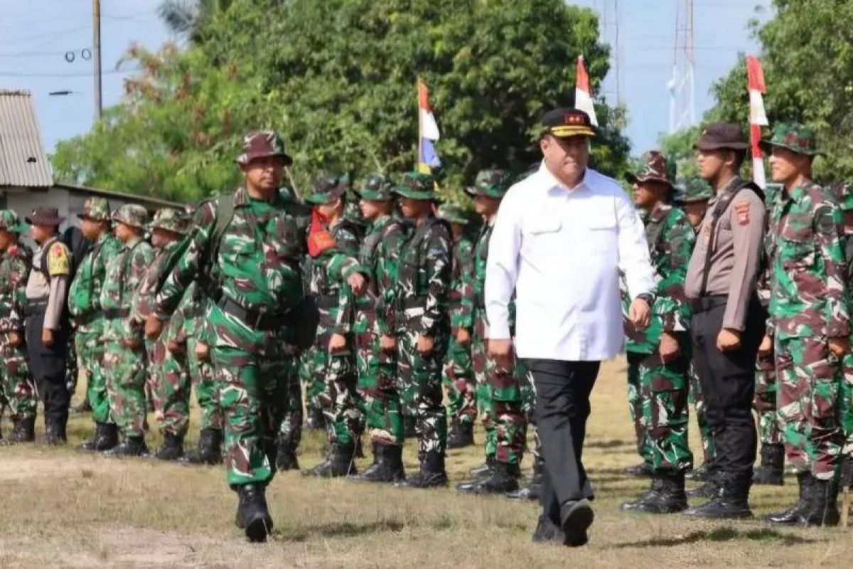 TMMD Ke-129 di Bintan Mulai Bangun Jalan 285 Meter dan Drainase, Anggaran Rp1 Miliar dari Mabes TNI dan Pemkab