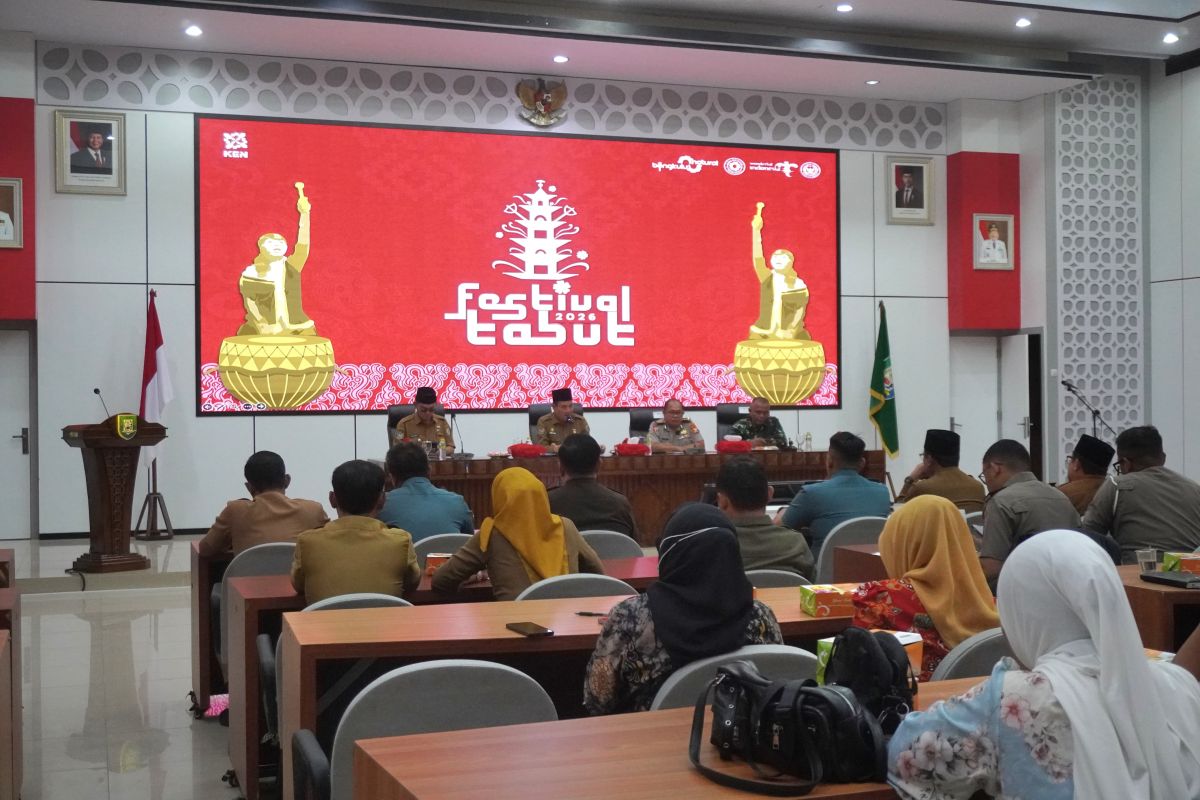 Pemprov Bengkulu Targetkan 250.000 Wisatawan di Festival Tabut 2026, Libatkan 500 UMKM dan 3.000 Pelaku Seni
