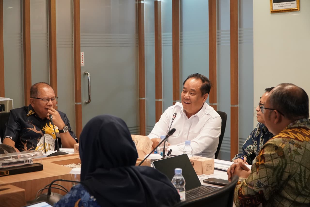 Wagub Sumsel Cik Ujang Audiensi ke Kemenhub Bahas Pembangunan Flyover Muara Enim hingga Revitalisasi Railbus Kertalaya