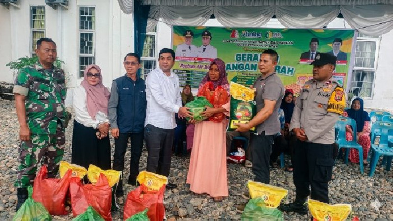 Pemkab Nagan Raya Gelar Pangan Murah di 10 Kecamatan Jelang Iduladha, Beras Premium Rp130 Ribu per Sak