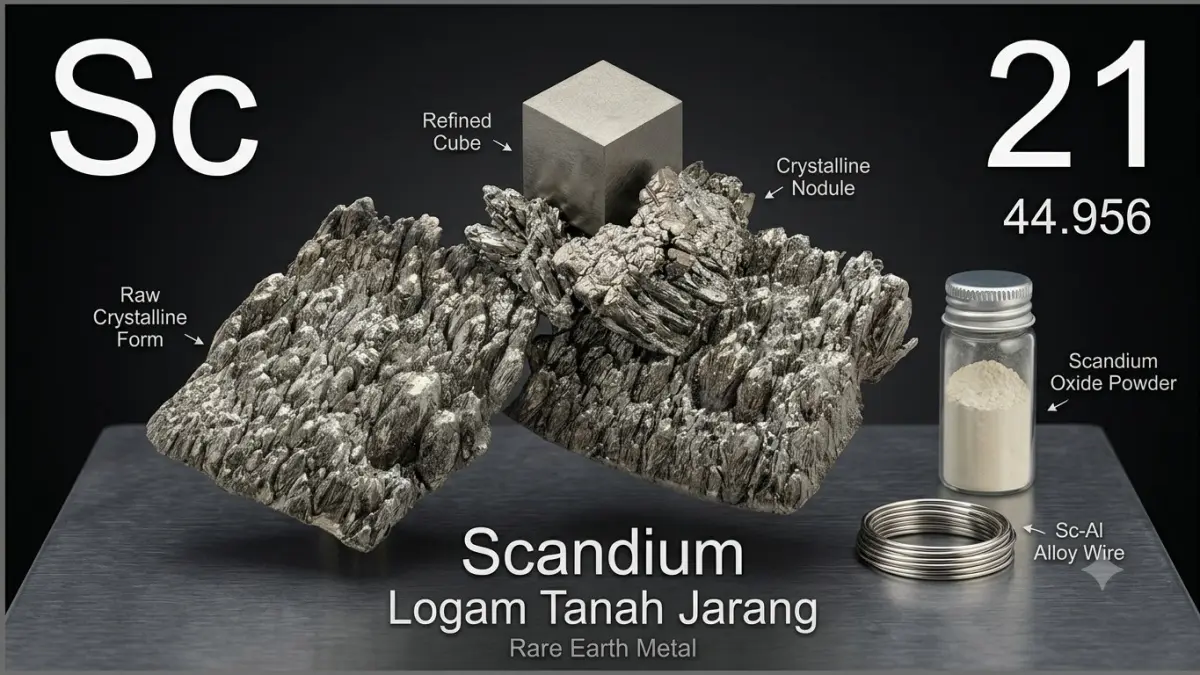 Provinsi Kalbar Simpan Potensi Skandium dari Limbah Bauksit, Mineral Kritis yang Belum Diolah Secara Komersial