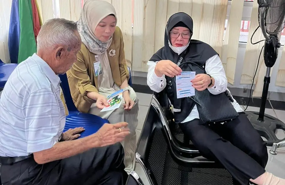 BPJS Ketenagakerjaan Muara Enim Edukasi Penerima Pensiun di Kantor Pos, Dorong Literasi ke Keluarga