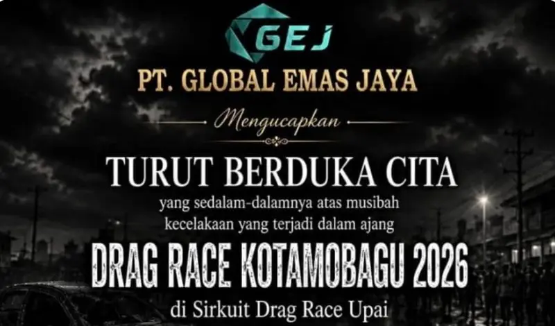 Tragedi Drag Race Kotamobagu: PT Global Emas Jaya Siapkan Santunan Duka bagi Keluarga Korban Meninggal
