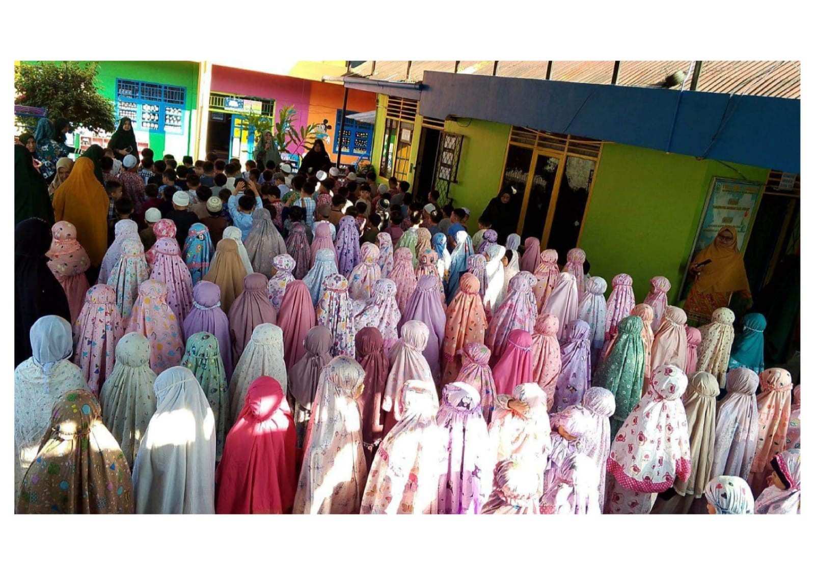 RA Rabbi Radhiyya Curup Peragakan Salat Dhuha Berjamaah, Tanamkan Ibadah dan Karakter Religius Sejak Dini