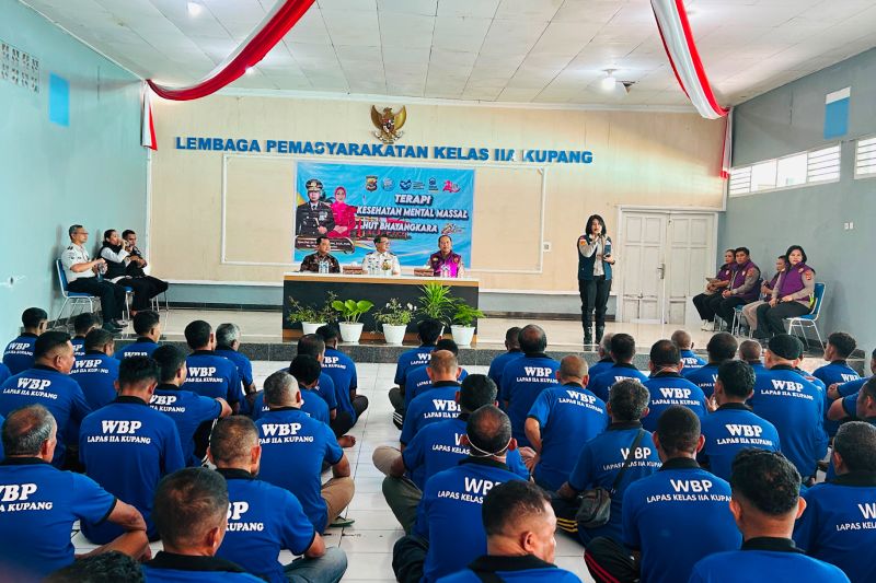 Lapas Kupang dan Polda NTT Beri Terapi USEFT bagi Warga Binaan untuk Kelola Emosi dan Perkuat Mental