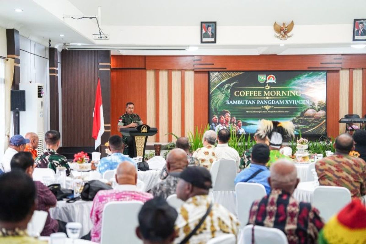 Pangdam Cenderawasih Ajak Tokoh Adat dan Akademisi di Papua Perkuat Kolaborasi Siapkan Generasi Emas 2045