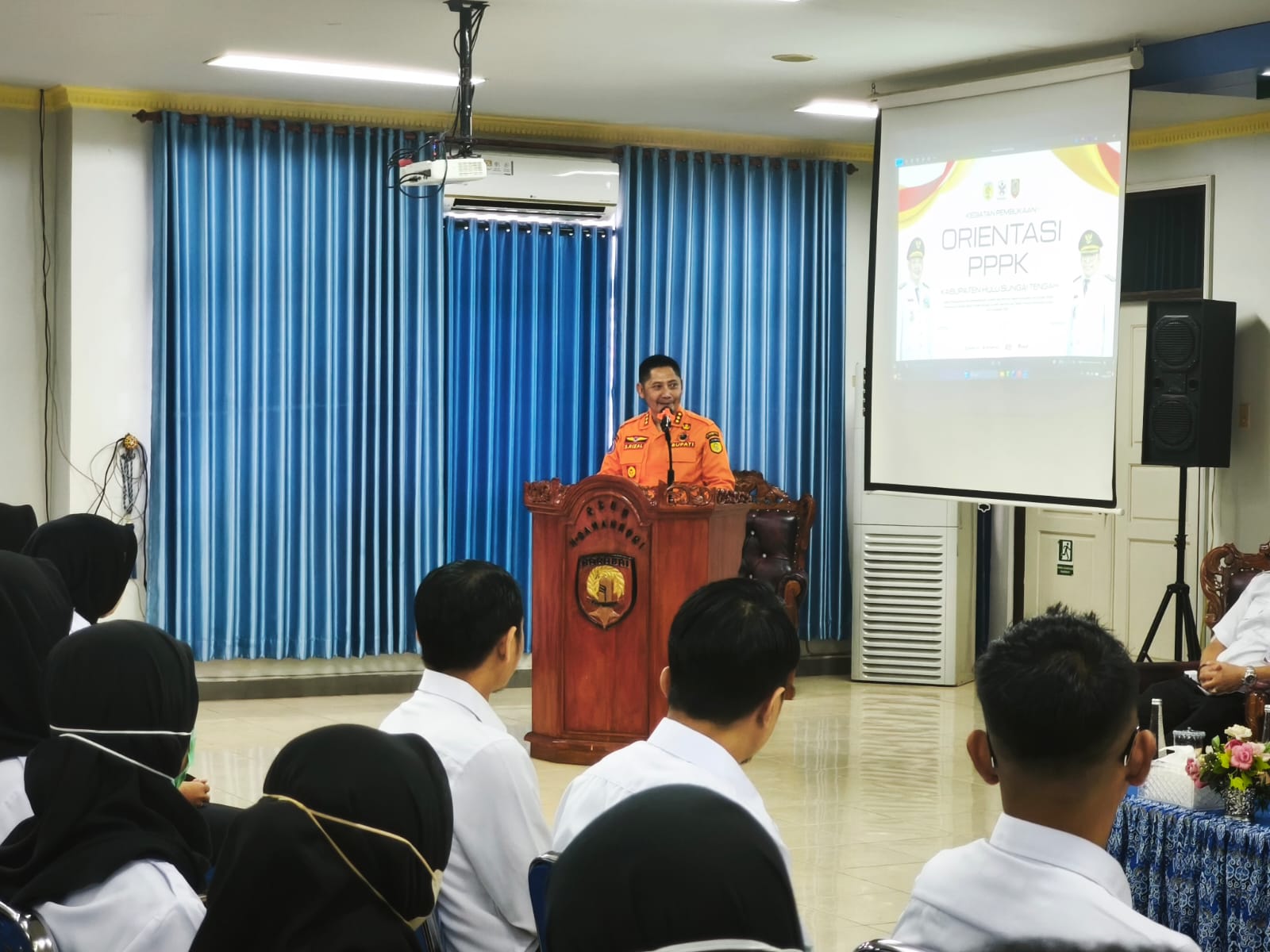 Bupati HST Samsul Rizal Buka Orientasi PPPK Angkatan V dan VI, Tekankan Profesionalisme dan Pelayanan Publik