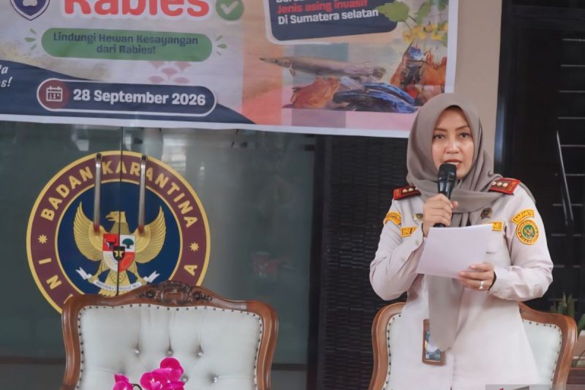 BKHIT Sumsel Vaksinasi Rabies Gratis 96 Hewan Peliharaan, Siapkan 200 Dosis demi Target Bebas Rabies 2030