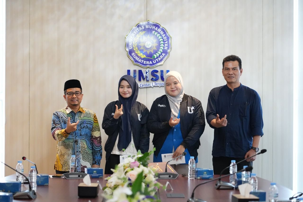 Rektor UMSU Lepas Dua Mahasiswa ke Pilmapres Nasional 2026, Wakil Sumut untuk Kategori Sarjana dan Diploma