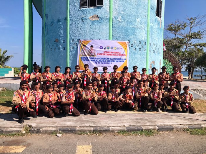 42 Pramuka Morotai Bawa Misi Promosi Kelapa Bido hingga Anggrek Wayabula di Jambore Nasional Cibubur 2026