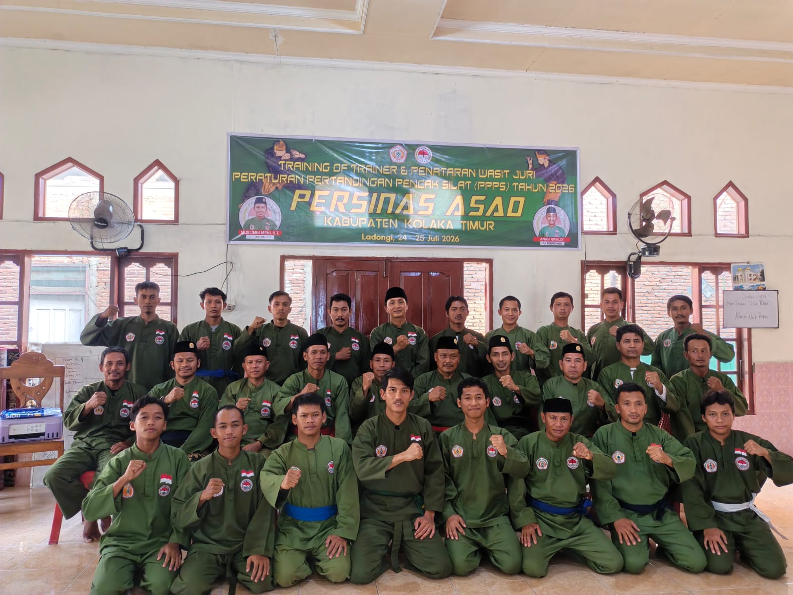 Kolaka Timur Gelar TOT Pelatih dan Penataran Wasit Juri Pencak Silat, 35 Peserta Ikuti Standarisasi PPPS 2026