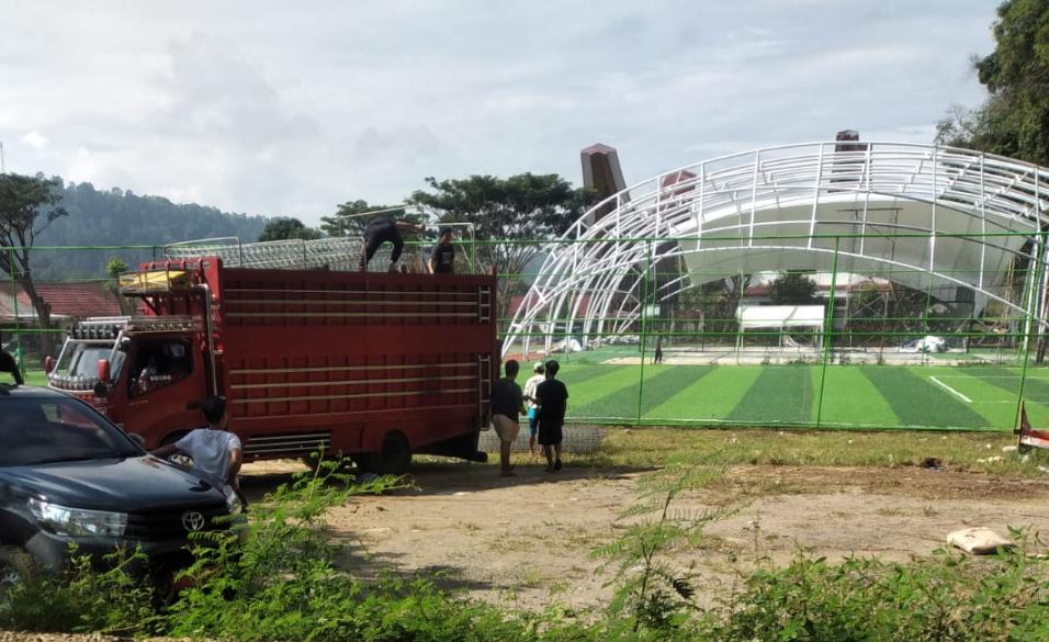 Proyek Taman Andalan Rp3,9 Miliar di Toraja Utara Belum Rampung, Kontraktor Dapat Perpanjangan Ketiga