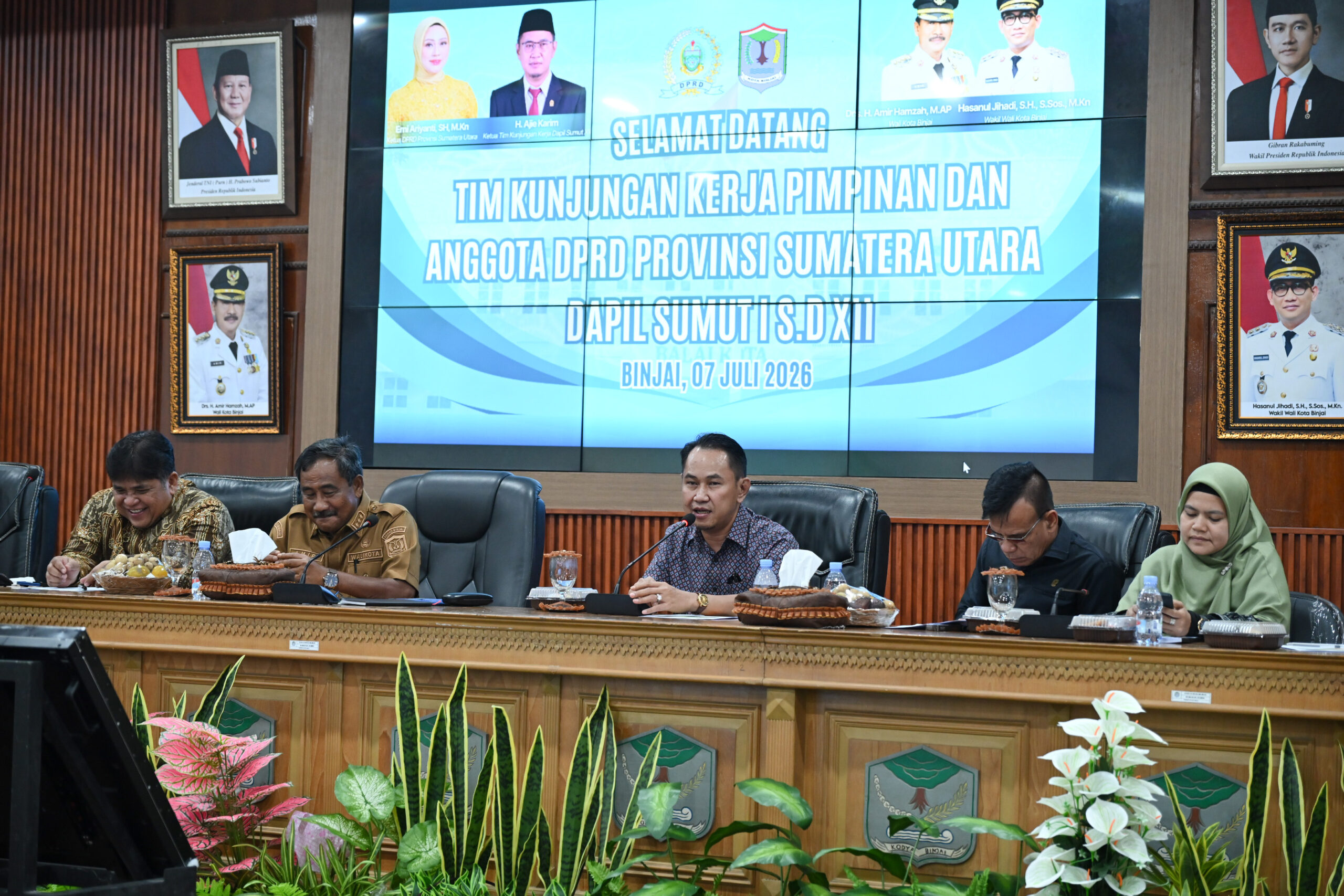 Pemprov Sumut Komitmen Perkuat Anggaran Infrastruktur 2027, Empat Isu Krusial Hasil Reses di Binjai