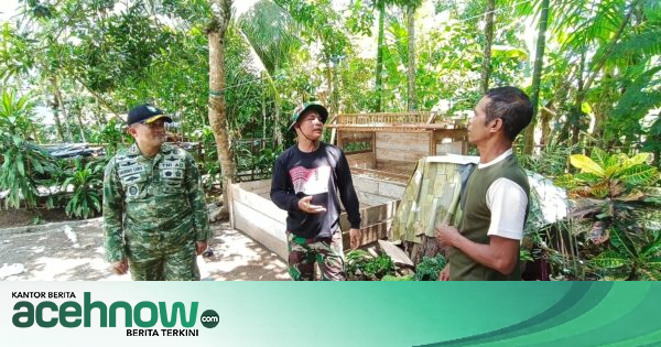 TMMD ke-129 Aceh Selatan Rampungkan Rumah Barlian di Kemumu Hilir, Dansatgas Tinjau Langsung Finishing