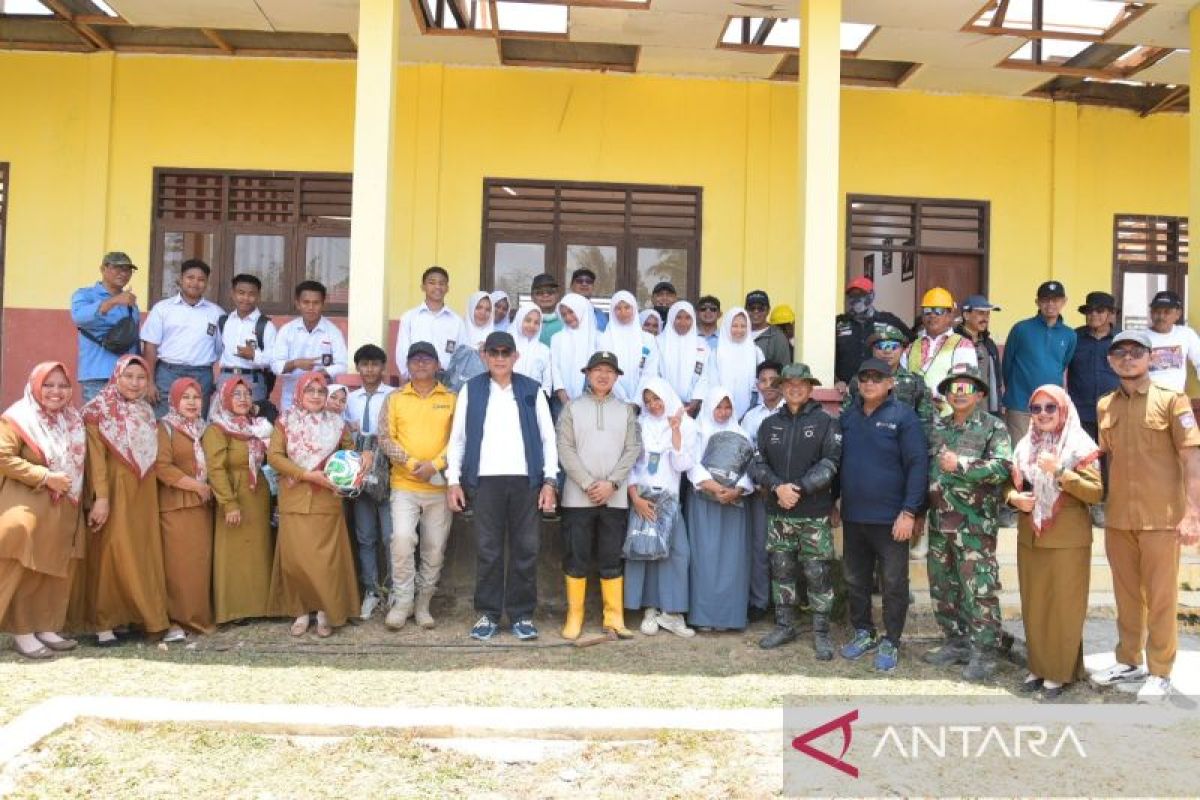Pemprov Gorontalo Kucurkan Rp 2,7 Miliar untuk Bangun 4 Fasilitas SMA Negeri 1 Pinogu