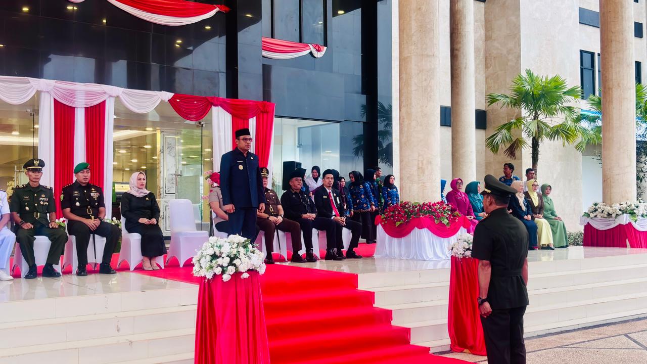 Pemkab Kotabaru Peringati Harkitnas ke-118 Berdampingan dengan HUT ke-77 Proklamasi ALRI Divisi IV, Wabup Syairi Mukhlis Pimpin Upacara