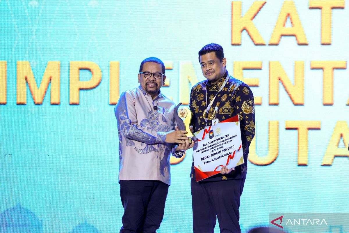 Bantuan Bedah Rumah 300 Unit Mengalir ke Sumut Usai Raih Penghargaan Program 3 Juta Rumah
