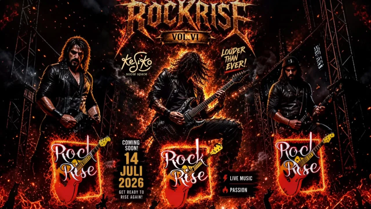 Enam Band Lokal Jambi Siap Manggung di Rock Rise Vol VI Malam Ini di Kesiko Sosial Space